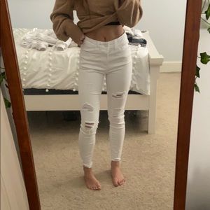 Judy blue white skinny jeans